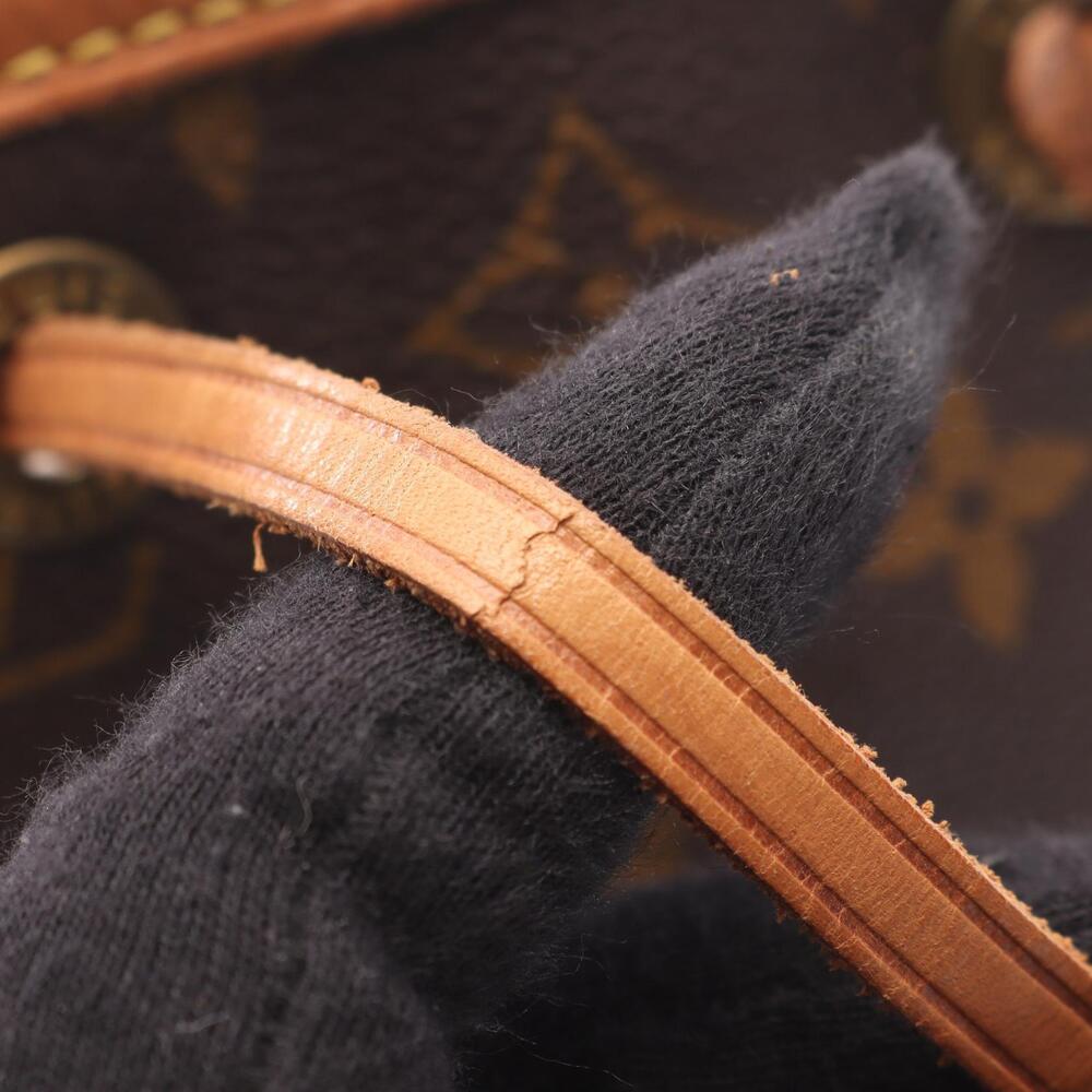 Louis Vuitton Montsouris Backpack Bag Leather Brown - Picture 8 of 11